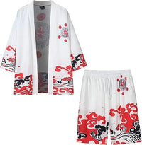 Ensemble Kimono et Short Imprimé