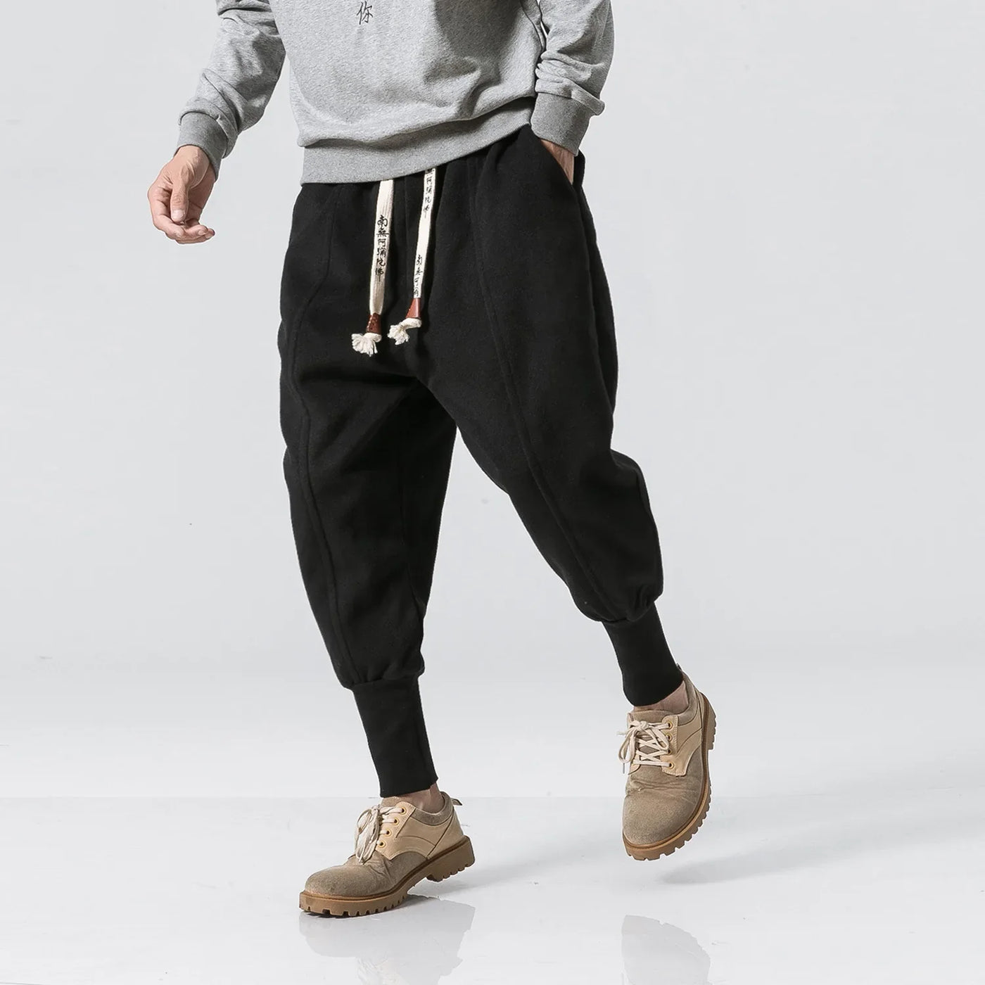 Pantalon japonais nikka molletonné
