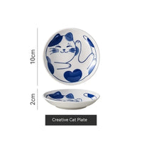 Petite Assiette Japonaise Chat