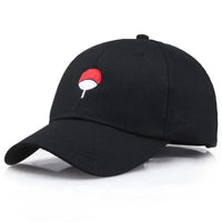 Casquette baseball brodée — motifs manga et idéogrammes