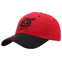 Casquette baseball brodée — motifs manga et idéogrammes