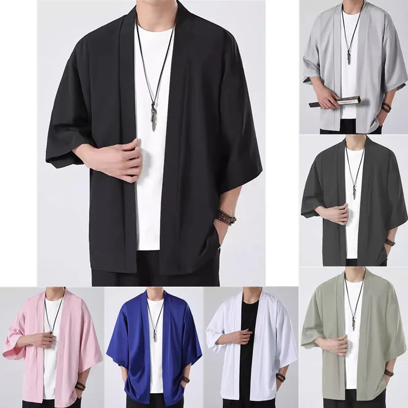 Veste kimono homme japonaise