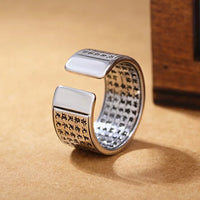 Bague Sutra du Cœur en kanji