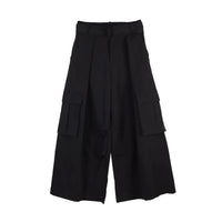 Pantalon large japonais à poches