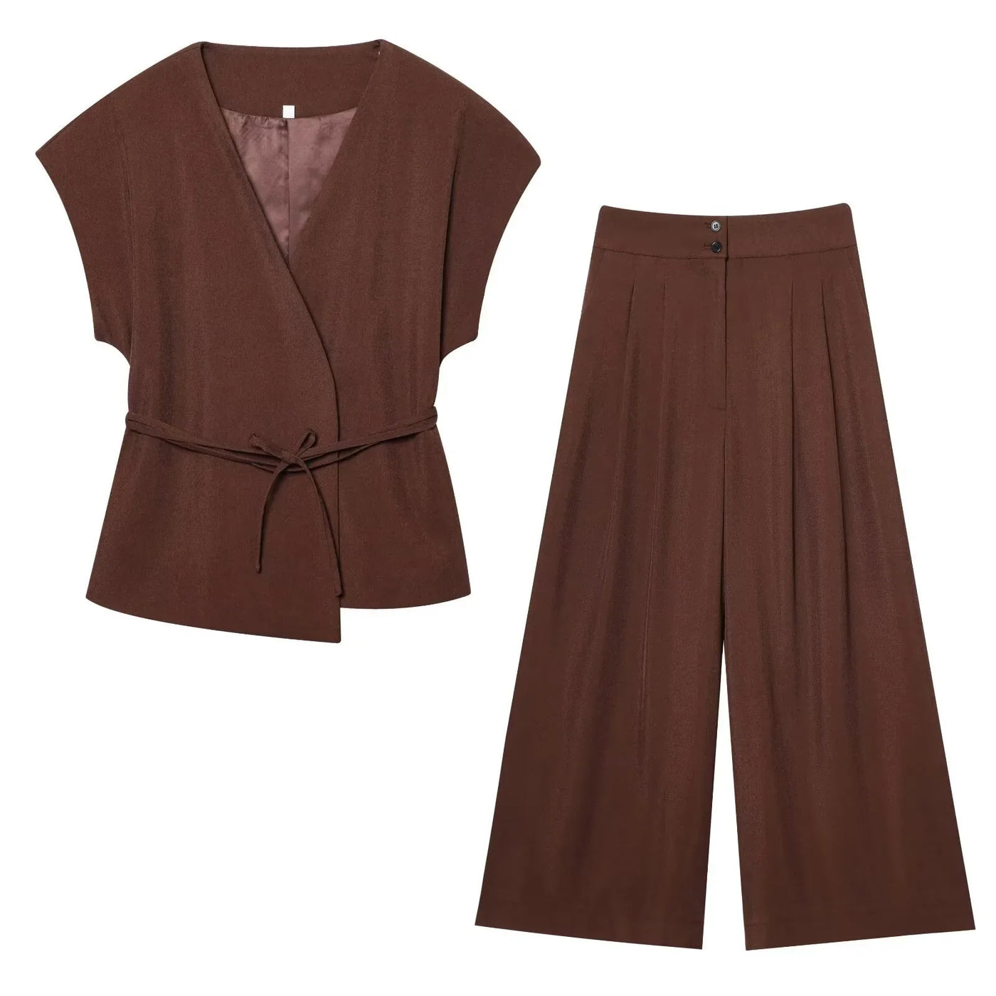Ensemble Kimono Ceinturé Femme