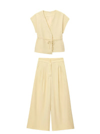 Ensemble Kimono Ceinturé Femme