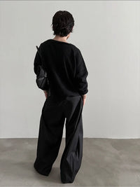 Pantalon japonais large homme
