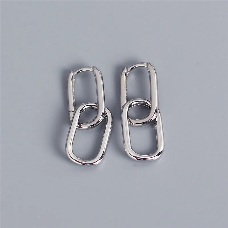 Boucles d'oreilles géométriques japonaises