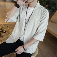 Cardigan kimono homme ample