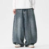 Pantalon jean japonais coupe ample