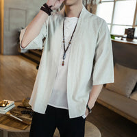 Cardigan kimono homme ample