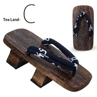 Geta japonaise en bois pour homme