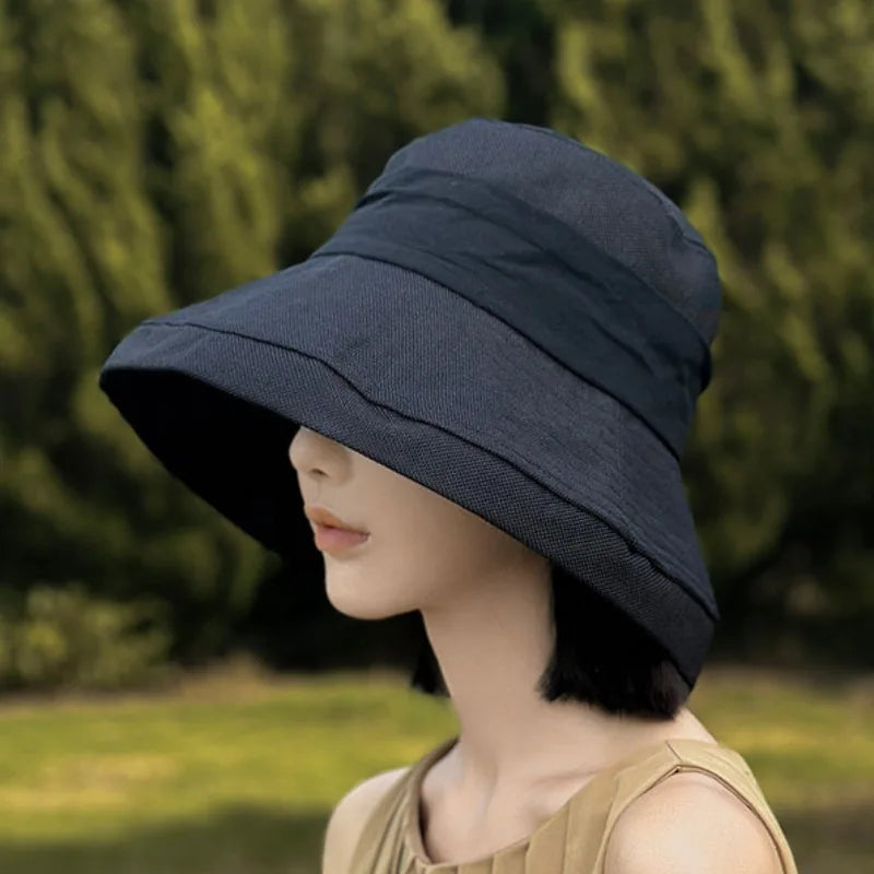 Chapeau Cloche Anti-UV Femme
