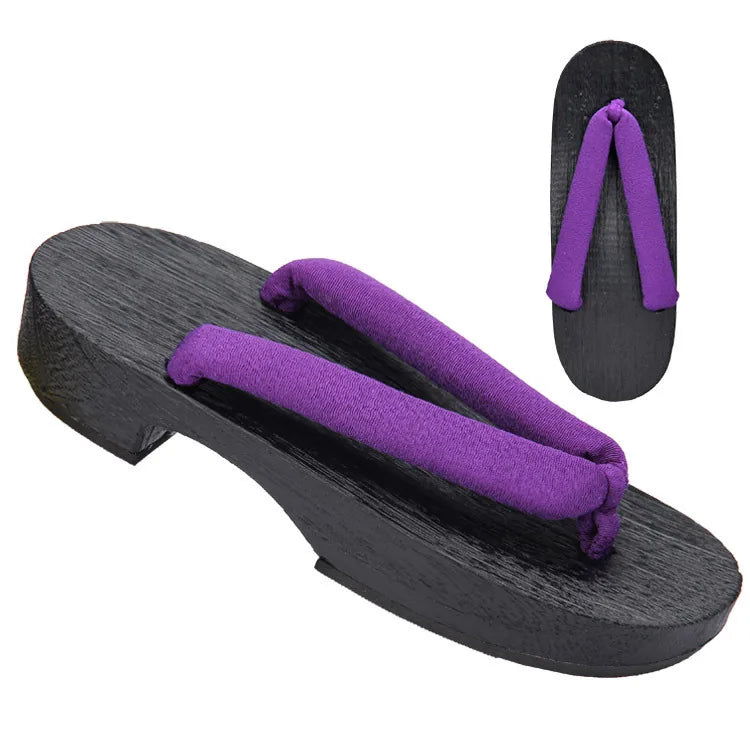 Chaussures japonaises geta en bois