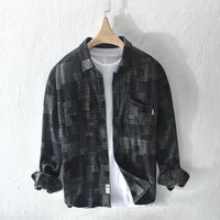 Chemise à carreaux japonaise