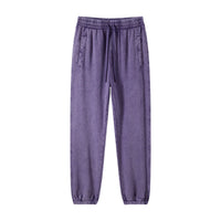 Pantalon Délavé Ample Rétro