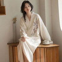 Kimono maillot de bain en coton