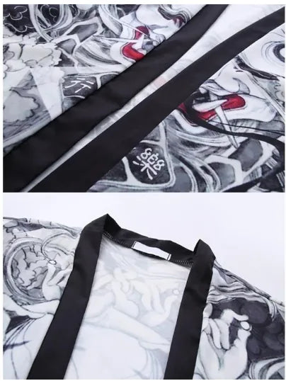 Veste kimono japonaise courte