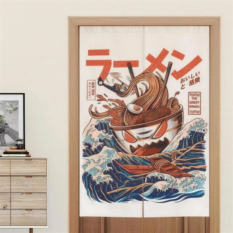 Noren japonais Ramen Attack