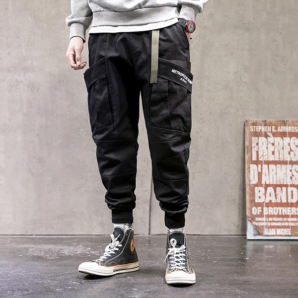 Pantalon japonais style cargo uni-1.jpg