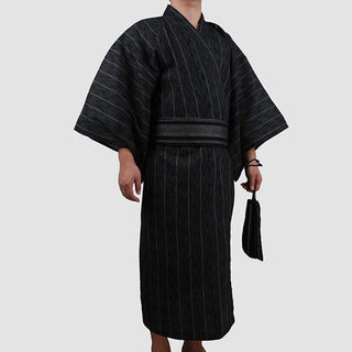 Yukata Japonais Homme Noir
