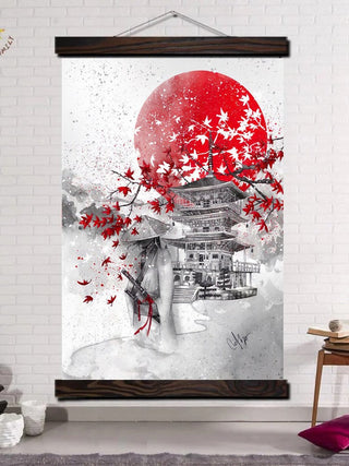 Tableau inspiration japonaise