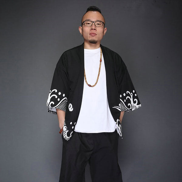 Veste Kimono Homme Simple Illustrée-2.jpg