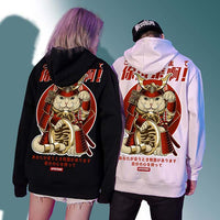 Sweat japonais neko samouraï-1.jpg