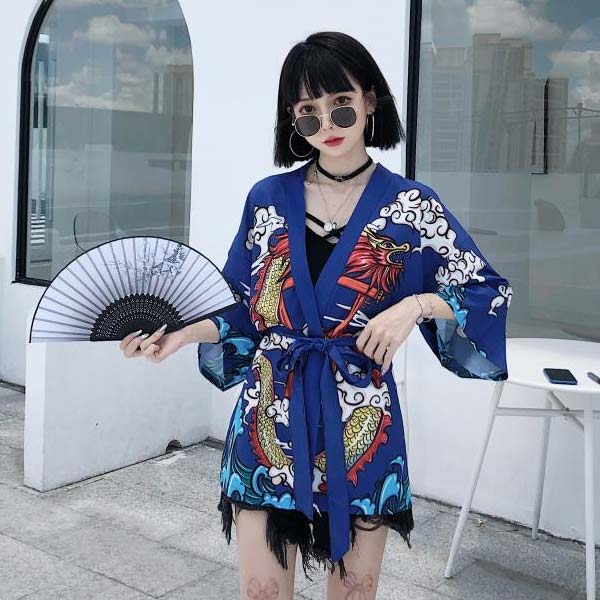 Veste Haori japonais dragon d'eau-2.jpg