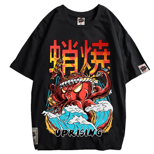 T-shirt japonais Tako Attack-0.jpg
