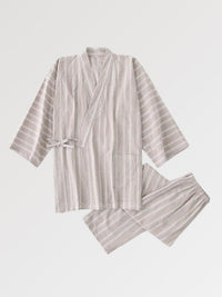 Jinbei japonais épais rayé pantalon-1.jpg