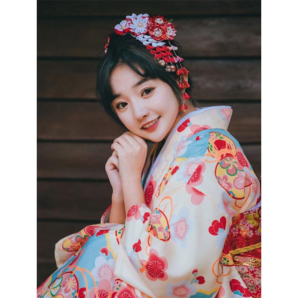 Yukata traditionnel japonais color femme Esprit du Japon