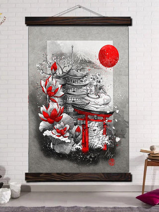 Tableau sanctuaire japonais