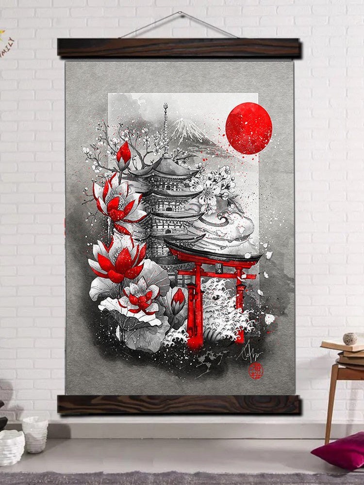 Tableau sanctuaire japonais