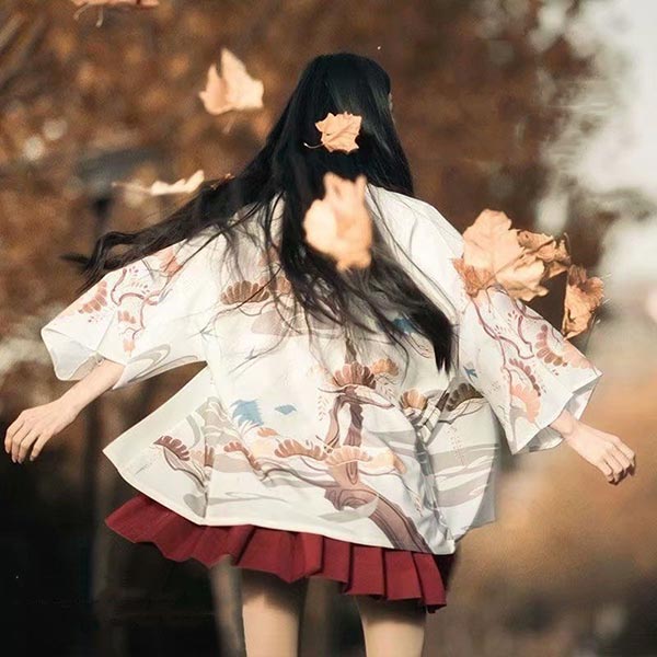 Veste style Haori blanc pour femme-1.jpg