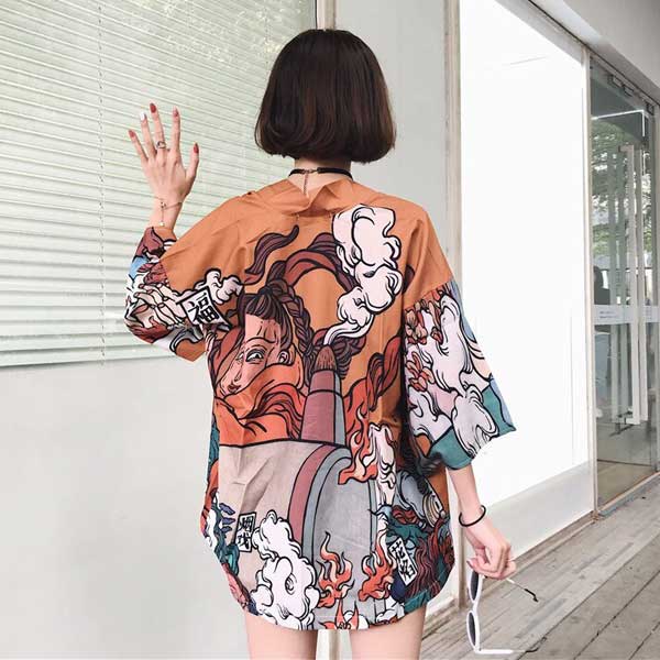Kimono court motif Yokai japonais-3.jpg