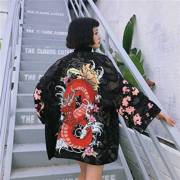 Veste kimono court dragon rouge-0.jpg