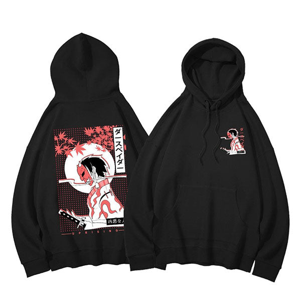 Sweat à capuche guerrier japonais-1.jpg