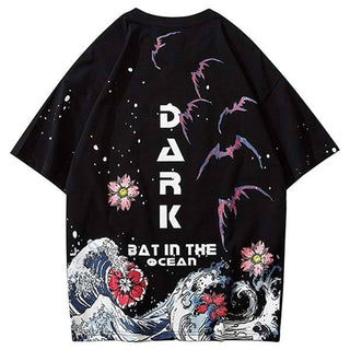 T-shirt japonais Dark bats