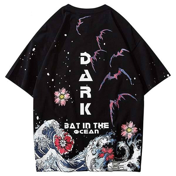 T-shirt japonais Dark bats