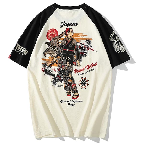 T-shirt japonais style tattoo