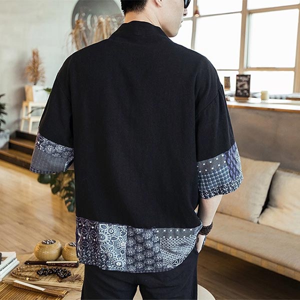 Veste Kimono Motifs Abstraits Bleutés-3.jpg