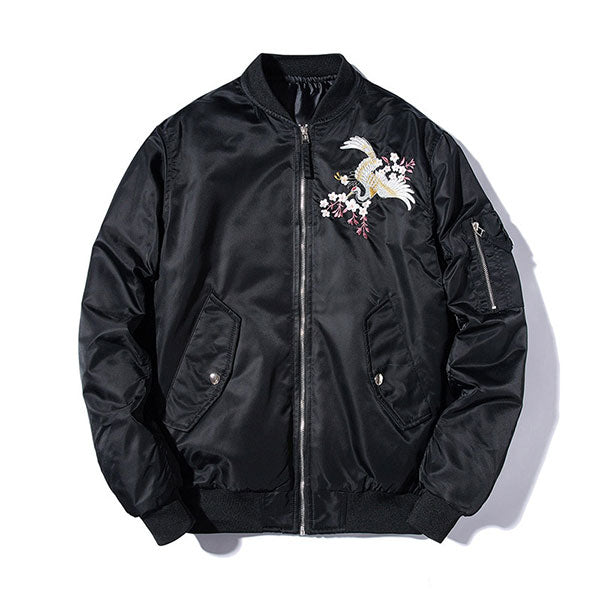 Blouson Sukajan motif grues japonaises-1.jpg