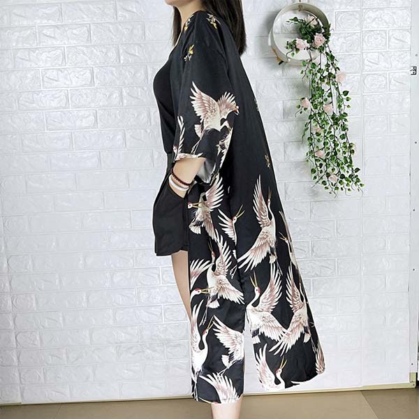Veste longue style kimono motif grues-2.jpg