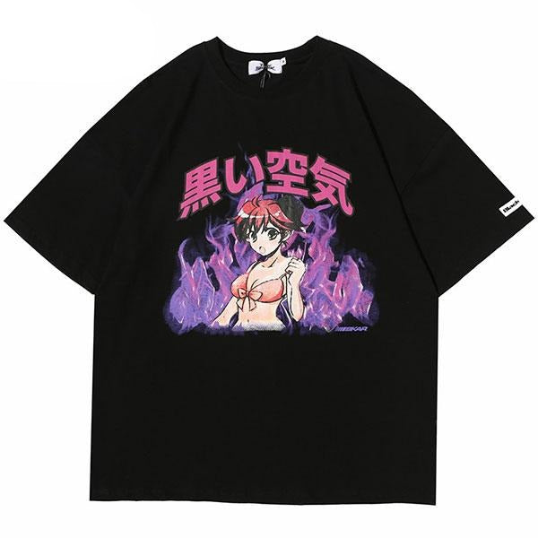 T-shirt japonais Manga Girl-4.jpg