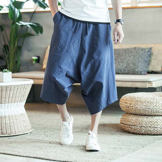 Pantalon japonais oversize léger