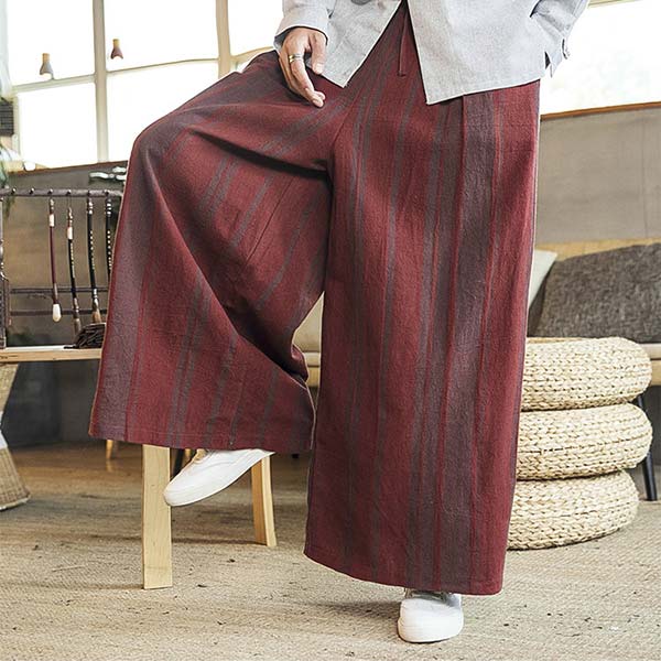 Hakama pantalon japonais rayé-5.jpg
