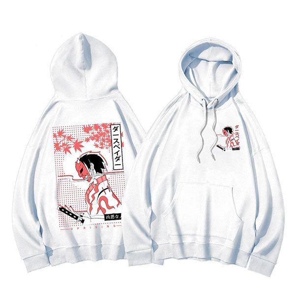 Sweat à capuche guerrier japonais-2.jpg