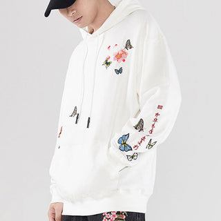 Hoodie papillons japonais