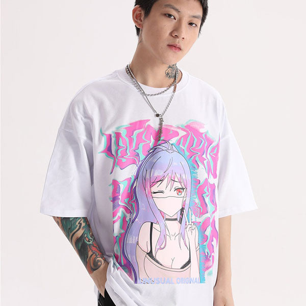 T-shirt manga girl